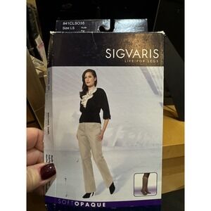 Sigvaris WOMEN Medical Compression‎ Socks 15-20 mmHg Nude Knee-High Open Toe